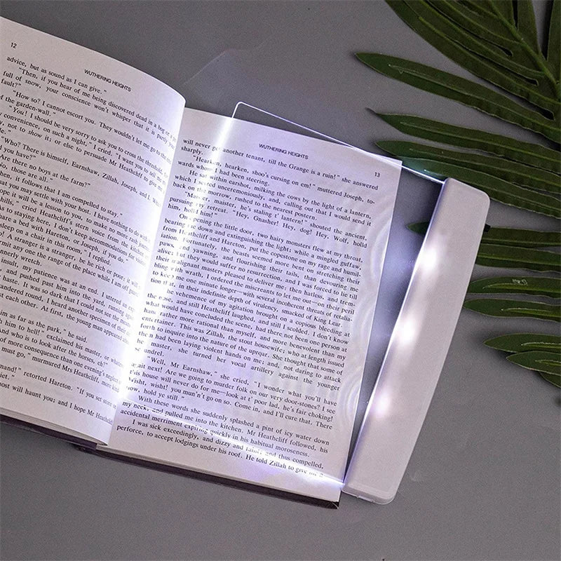 LED Bok lampa – Platt och Ögonvänlig Läs belysning för Mysiga Stunder
